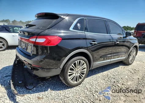 2017 Lincoln Mkx Reserve из США, поврежденный, VIN 2LMPJ8LR2HBL10598